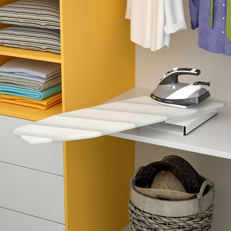 Metal Wall-Mounted Ironing Board