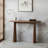 Modern style solid wood console table-559996859