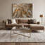 «Lyrical Abstraction 37», art mural sur toile grise-1977838940