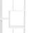 Asymmetrical Display Shelf & Bookcase, 5-Tier-1892114427