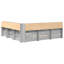 Bookcase Bed Engineered Wood-579053315-579053319