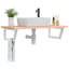 Arihanna 100cm Solid Wood Bathroom Vanity Top-1301721411