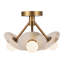 Dahlia 3 - Light Semi Flush Mount-562926703