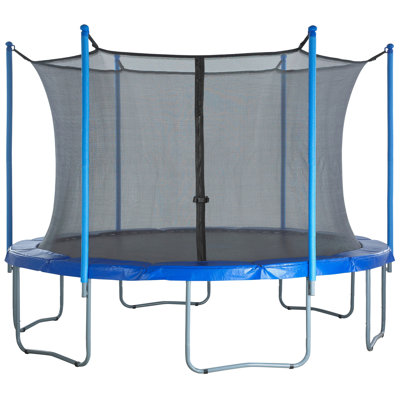 Plexalife Machrus 156'' Polyethylene Plastic Replacement Safety Net Compatible With 14' Trampoline