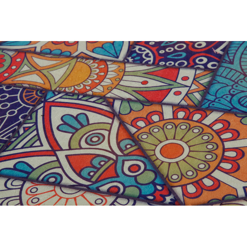 Premium Hall Carpet, 31.5 x 78.7 Inches | 100% Polyester, Antibacterial | 0.04 in Pile Height, Non-Slip Underside, Machine Washable | 3D Digital Printing | Ideal for Living Room & Entryway, Easy Maintenance