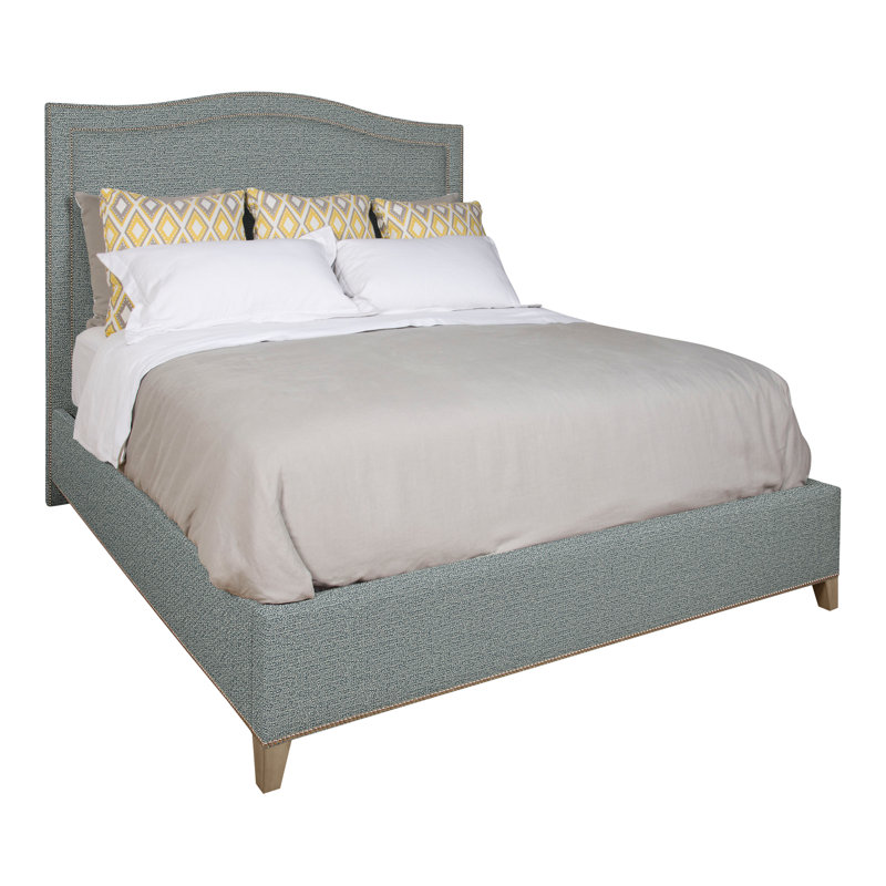 Caroline/Casey Upholstered Bed, Havana, Tarbee Pebble, King