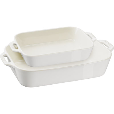 Staub Ceramique 2-Pcs Rectangular Ovenware Set