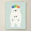 Art sur toile Anja «Be Brave Polar»-33246534