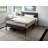 Edenbrook Metal Platform Bed Frame With Upholstered Headboard, King-722568692