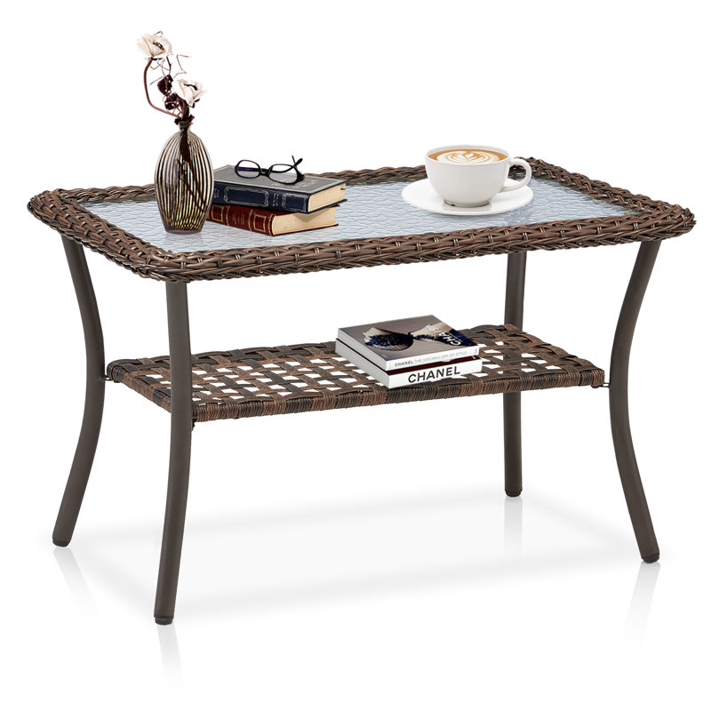 Table basse d'extérieur