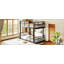 Twin over Twin Bunk Bed with Ladders & Guardrails, Upgraded Round-Pipe Metal Frame, Stylish & Versatile for Any Room,Black