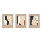 Distant View. Set Of 3 Print by Andrea Stokes