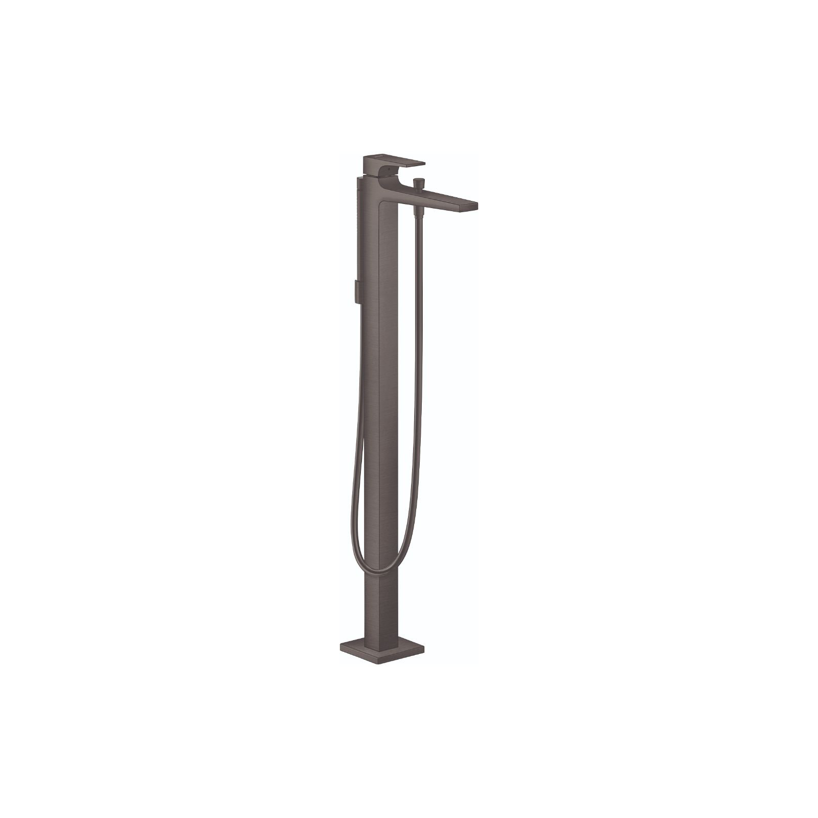 Metropol Freestanding Tub Filler Trim with Lever Handle and 1.75 GPM Handshower Trim Set Only, Brushed Gold Optic