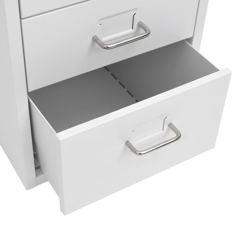 Hartger 28cm Wide 6 -Drawer File Cabinet
