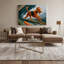 «Dogs Irish Terrier», art mural sur toile brune-1573950897