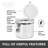 OGGI Fresh 4.69 qt. Kitchen Canister
