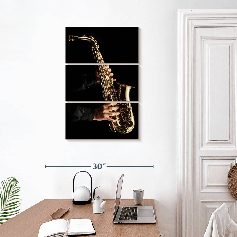 Abarca Classic Saxophone, H 32 po x l 20 po