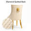 48cm H Tufted Velvet Upholstered Upholstered Back Side Chair-1038589394