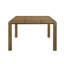 Ensemble de salle à manger 7 pièces, hauteur de comptoir, table extensible de 45 cm, plateau rectangulaire style planches, chaises rembourrées et capitonnées, mobilier de salon en bois-1389856157