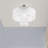 Hanson Fabric Semi Flush Mount-280999376-280999367