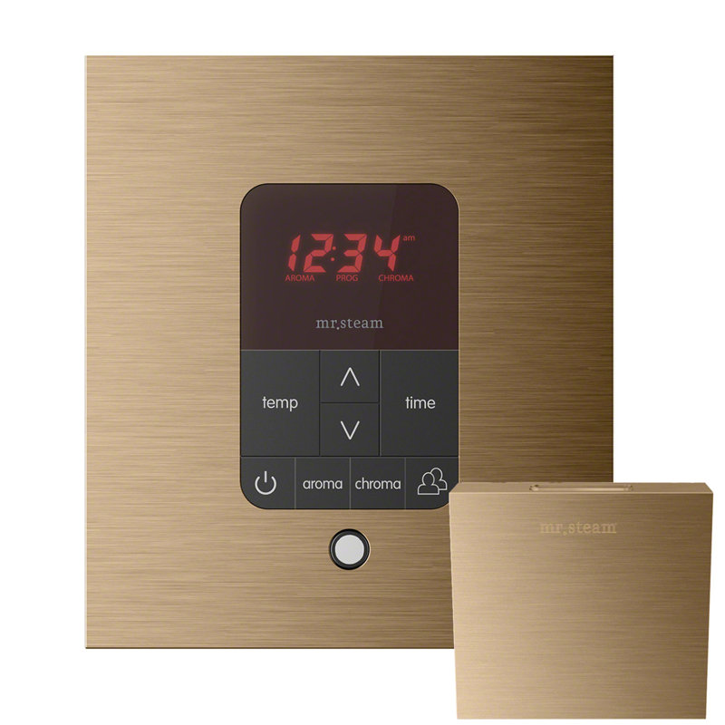 Contrôle de générateur de vapeur itempo plus, Bronze brossé