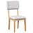 Rustic 5-Piece Dining Table Set With 4 Upholstered Chairs, Rectangular Dining Table With Trestle Table Base-127505240