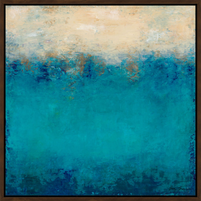 Lovely Day Painting by Lisa Tear, Glass Coat