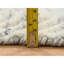 Tapis beige en laine 5 pi 10 po x 9 pi