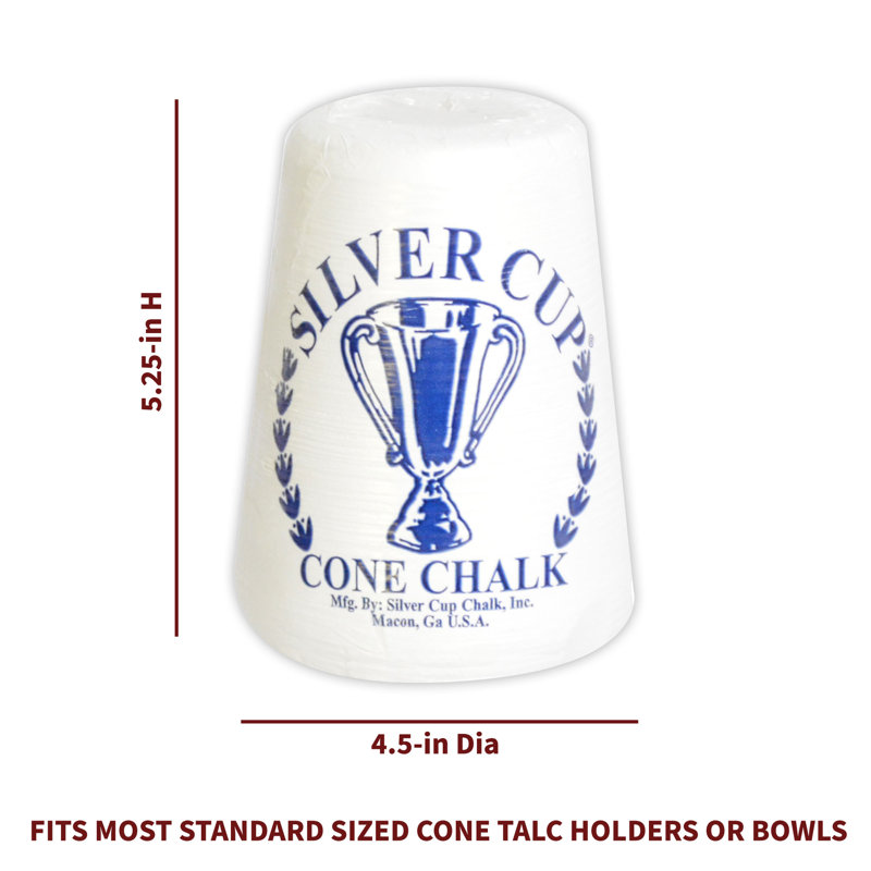 Tasse en argent avec cône en talc