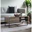 Homare Rustic Oak & Black Finish Coffee Table