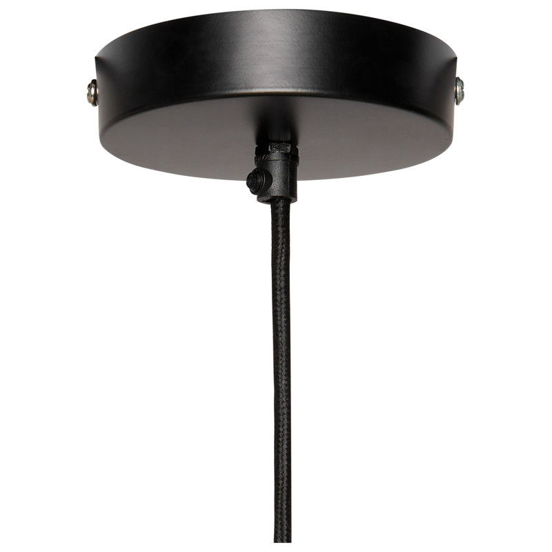 Dunsmore 1 - Light Satin Black Geometric Pendant