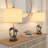 Claverton 27'' Turtle Coastal Seaside Table Lamp 3-Way Switch - Linen Shade
