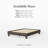 Dedrie Solid Wood Bed-38004493-38004725