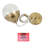 Mariellen 1-Light Gold Globe Glass Pendant with Universal Ceiling Design for Dry Indoor