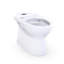 TOTO Glaston WASHLET+ Elongated Skirted Toilet Bowl with CEFIONTECT, Cotton White - CT472CUFGT40#01-493375103
