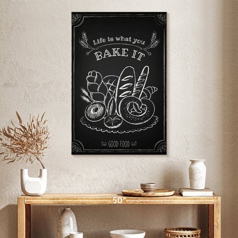 Baking Life, 39" H x 26" W