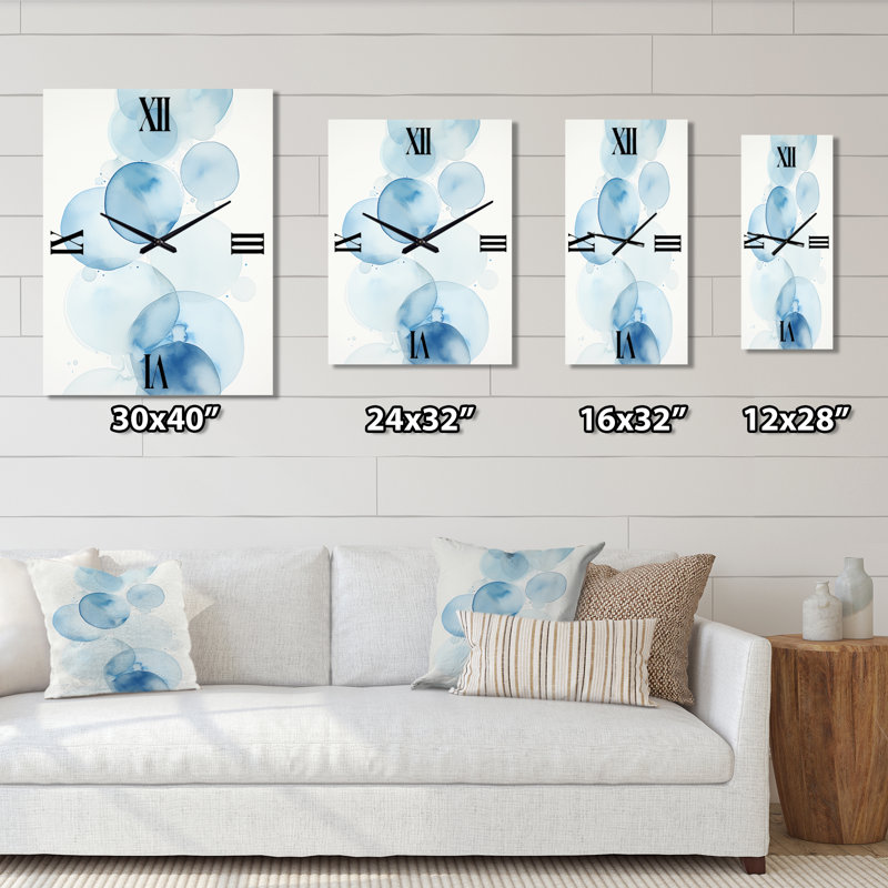 Horloge murale Tranquility, H 32 po x l 24 po x P 1 po