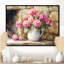 Dukene Farm Hydrangeas By The Fireplace - Hydrangea Wall Art-263624335-263624333-16784259
