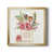 Toile avec cadre or