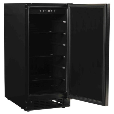 Azure Home Products 14.63'' W Built-In 80 Cans (12 oz.) 3 Cubic Feet Beverage Cooler with Reversible Door