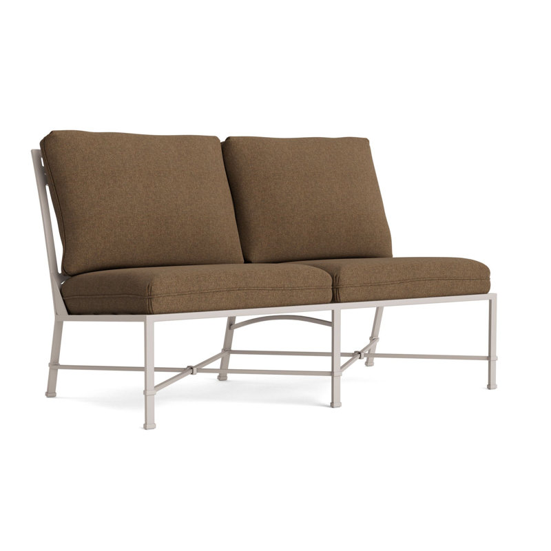 Venetian Outdoor 2 - Seat Loveseat, Fusion Moccasian, Dove