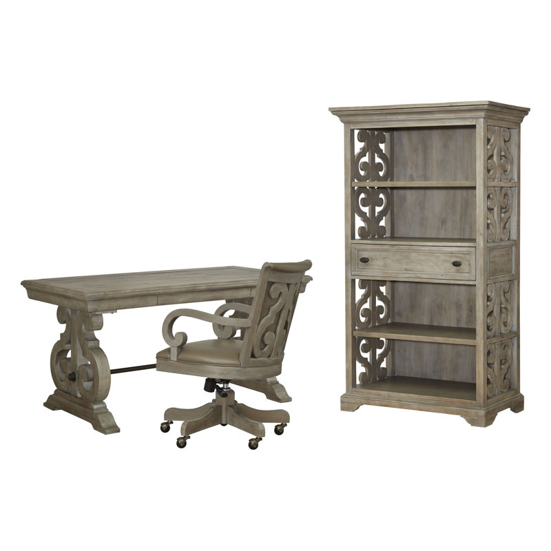 Writing Desk With Chair, 2 Pieces: Desk, Chair