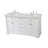60'' Double Bathroom Vanity with Marble Top-1233595872