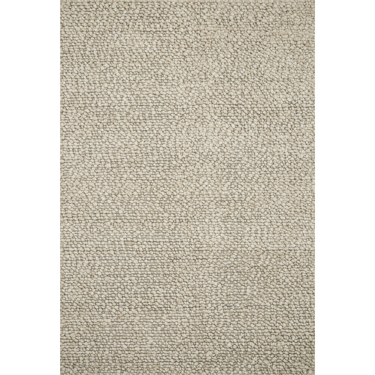 Quarry Wool Area Rug in Beige