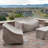 Modern Leisure Garrison Patio Swivel Lounge Chair Cover,  37.5"L x 39.25"W x 38.5"H, Sandstone-102335450