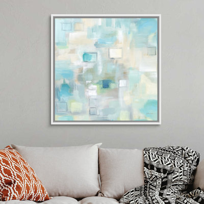Reproduction d’art sur toile, "Grid ensemble II" par Cynthia Coulter