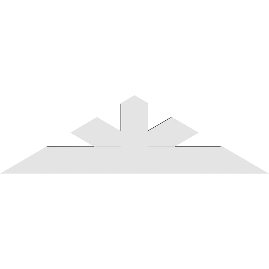 Saratoga Architectural Grade PVC Gable Bracket Ekena Millwork 