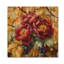 Pivoines et vigne d'automne II - impression de bois de pivoines - sur bois de pin naturel-938197327