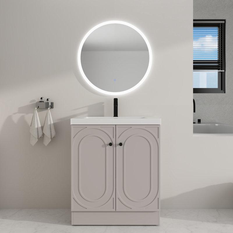 30'' Free standing Single Bathroom Vanity Set