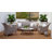 Athena Plus Woven Sofa - Oyster-48143484